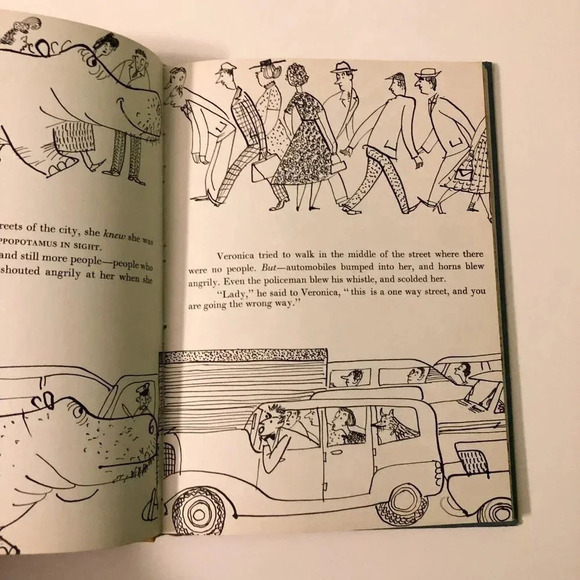 Vtg 60s Double Book Three Little Horses and Veronica Piet Worm Duvoisin - Picture 9 of 16